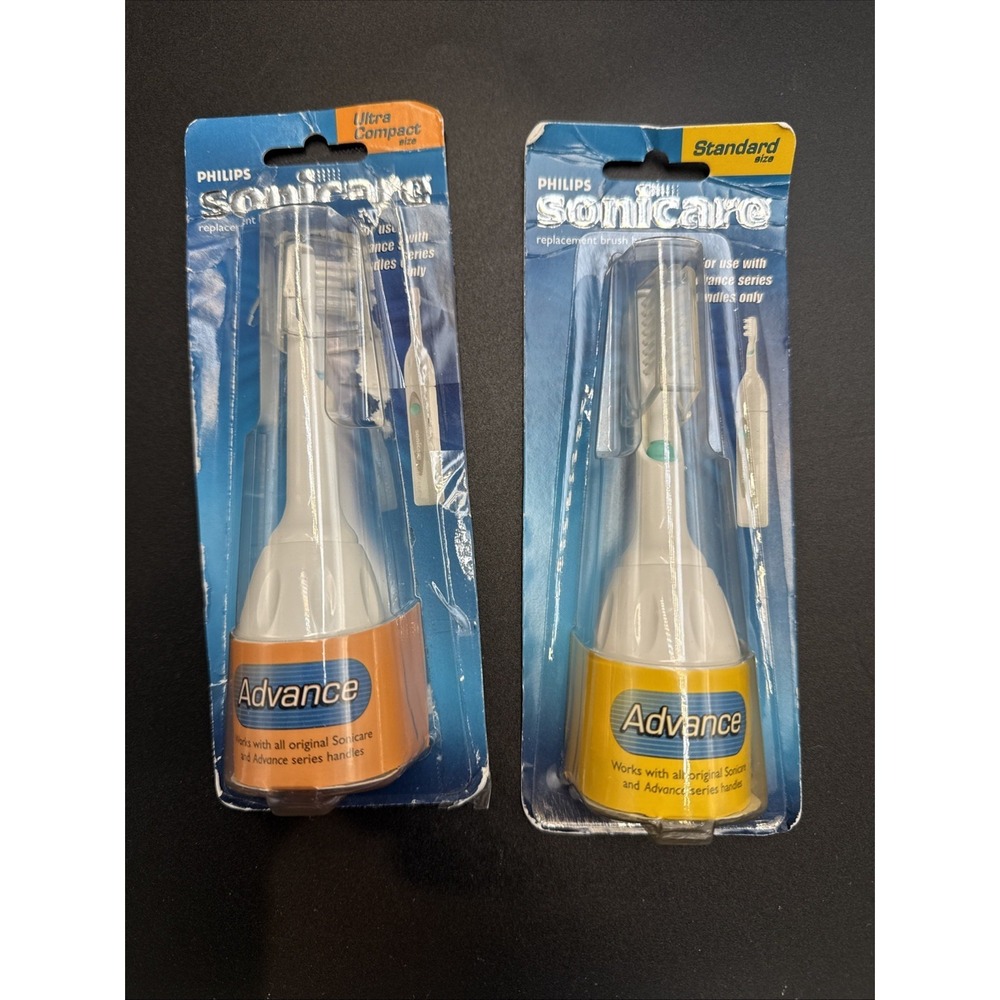 Philips Sonicare A Series Replacement Brush Head Advance HX4001 2 Types READ